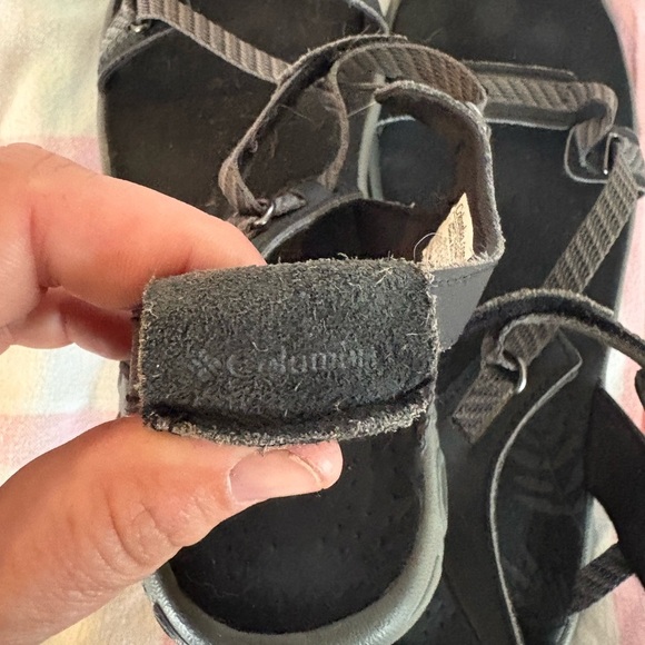 Columbia Black athletic Sandals with Adjustable Straps women’s size 8. - Picture 6 of 7